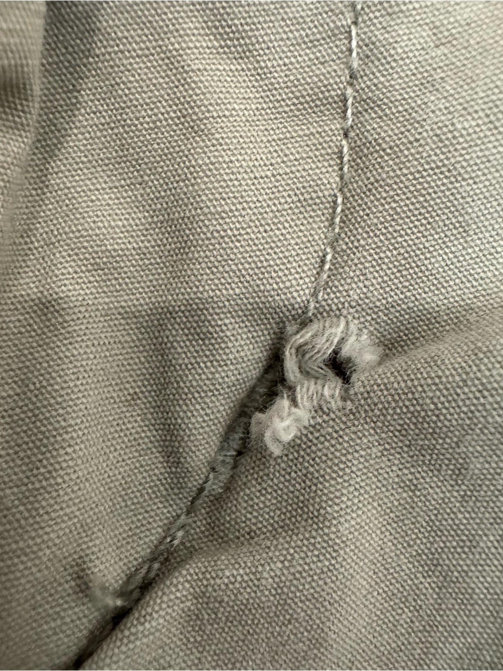 H&M - Men’s Grey Lightweight Cargo Pants - Size M -  100% Cotton - Utility Style - Picture 12 of 12
